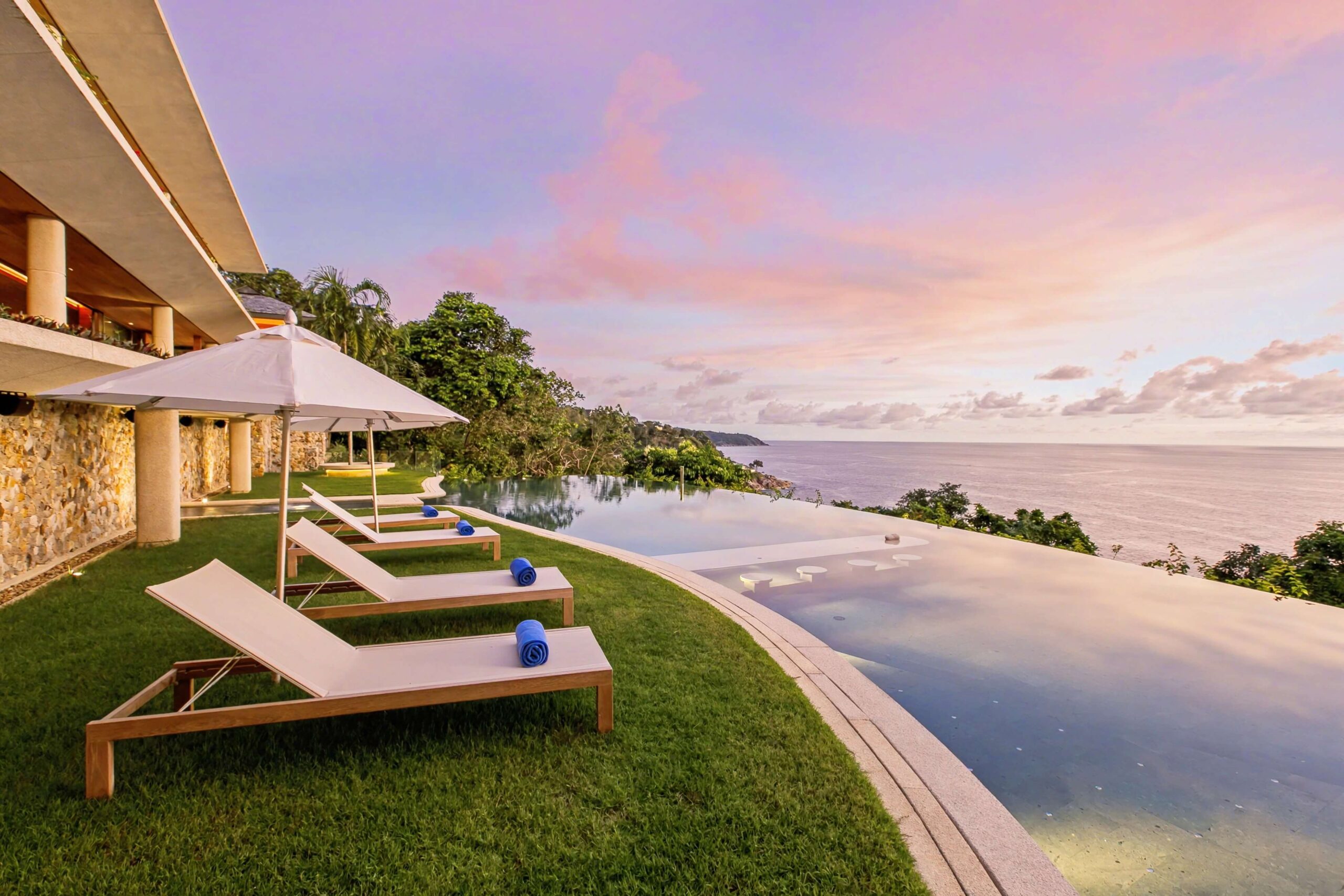Sunset & Ocean Breeze — Villa Cascade’s 28-Metre Infinity Pool