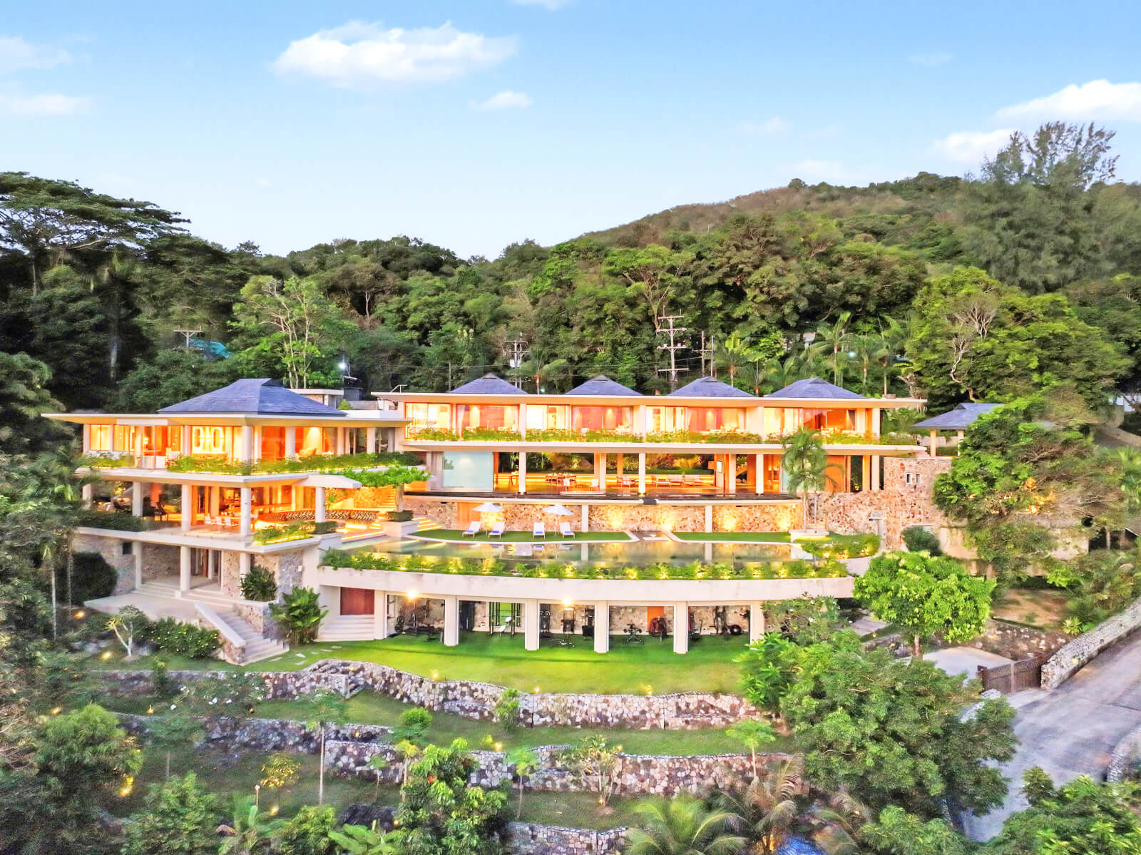 Villa Exterior — Charming Thai Architecture