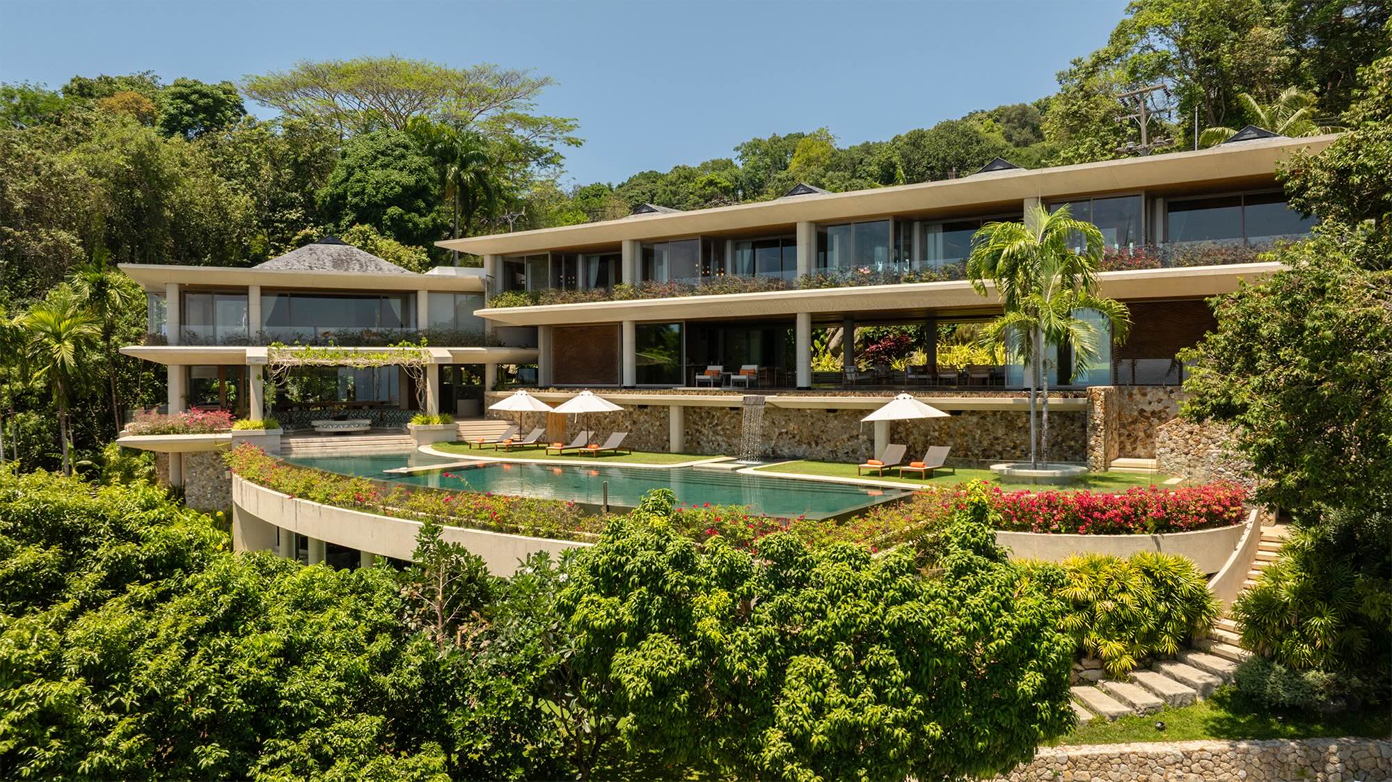 Villa Exterior — Charming Thai Architecture